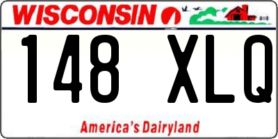WI license plate 148XLQ