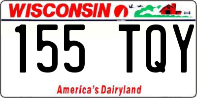 WI license plate 155TQY