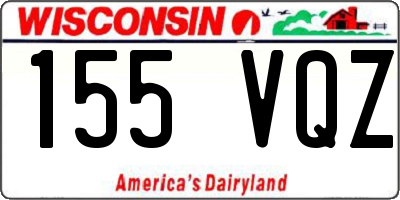 WI license plate 155VQZ