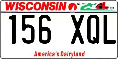 WI license plate 156XQL