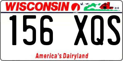 WI license plate 156XQS