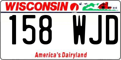 WI license plate 158WJD
