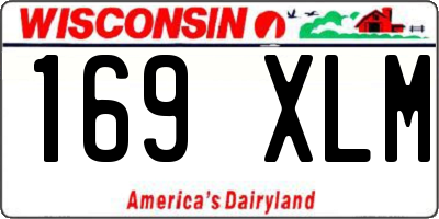 WI license plate 169XLM