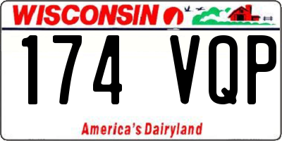 WI license plate 174VQP