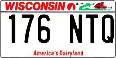 WI license plate 176NTQ