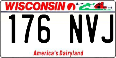 WI license plate 176NVJ