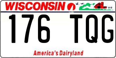 WI license plate 176TQG