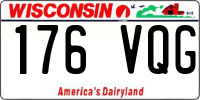 WI license plate 176VQG