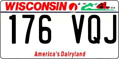 WI license plate 176VQJ