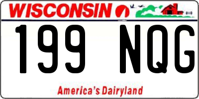 WI license plate 199NQG