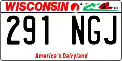 WI license plate 291NGJ