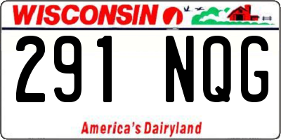 WI license plate 291NQG