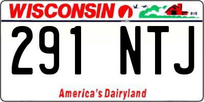 WI license plate 291NTJ