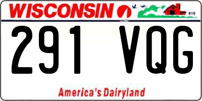 WI license plate 291VQG