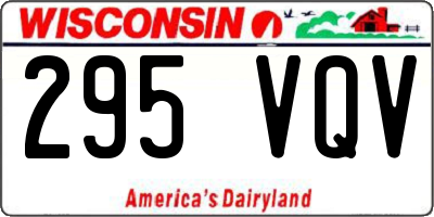 WI license plate 295VQV