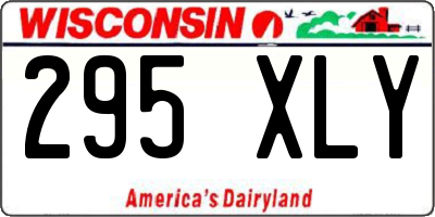 WI license plate 295XLY