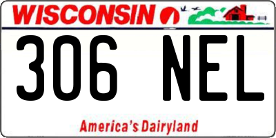 WI license plate 306NEL