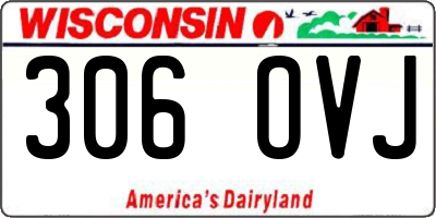 WI license plate 306OVJ