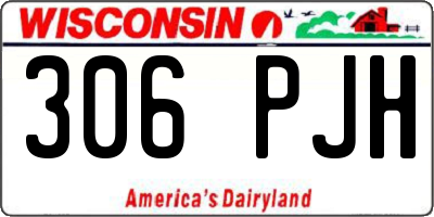 WI license plate 306PJH