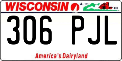 WI license plate 306PJL