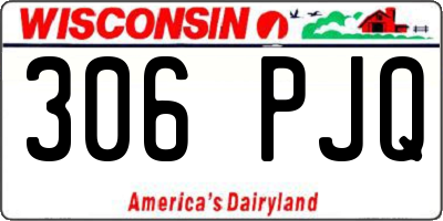 WI license plate 306PJQ