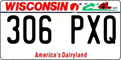WI license plate 306PXQ