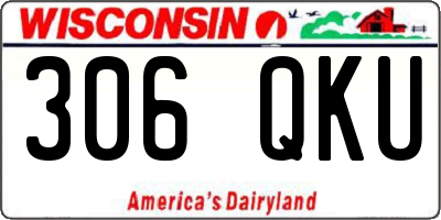 WI license plate 306QKU