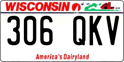 WI license plate 306QKV