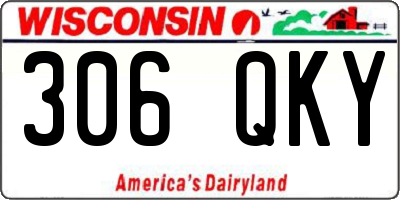 WI license plate 306QKY