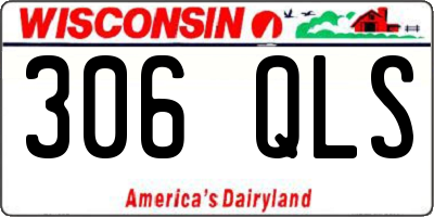 WI license plate 306QLS