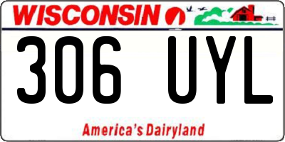 WI license plate 306UYL