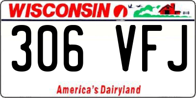WI license plate 306VFJ