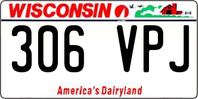 WI license plate 306VPJ
