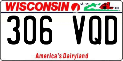 WI license plate 306VQD