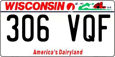 WI license plate 306VQF
