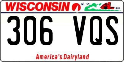 WI license plate 306VQS