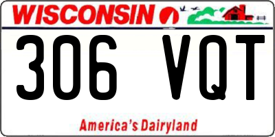 WI license plate 306VQT