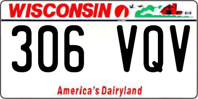 WI license plate 306VQV