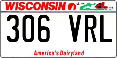 WI license plate 306VRL