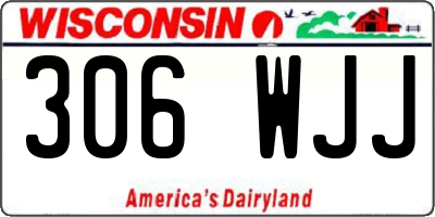 WI license plate 306WJJ