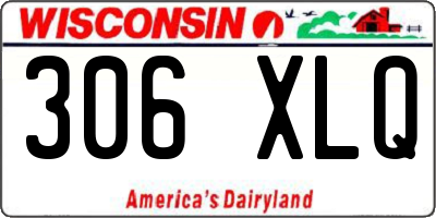 WI license plate 306XLQ