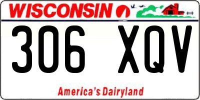 WI license plate 306XQV