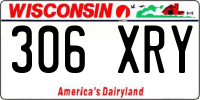 WI license plate 306XRY