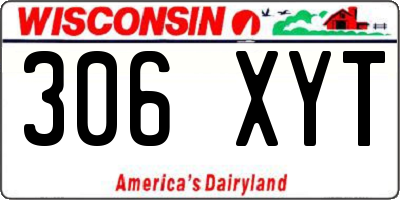 WI license plate 306XYT