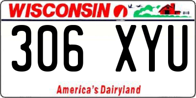 WI license plate 306XYU