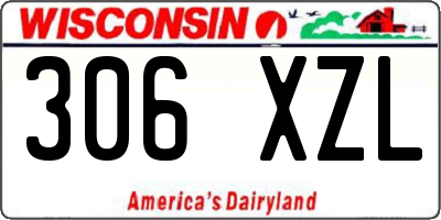 WI license plate 306XZL