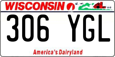 WI license plate 306YGL