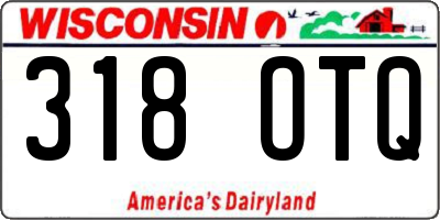 WI license plate 318OTQ