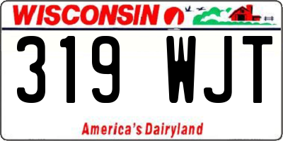 WI license plate 319WJT