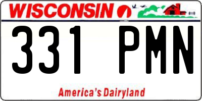WI license plate 331PMN